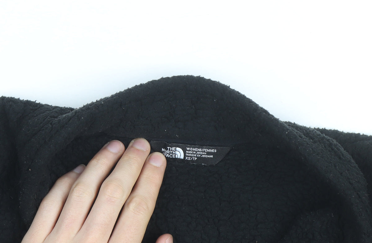 The North Face Womens Black XS Fleece Full Zip Jacket