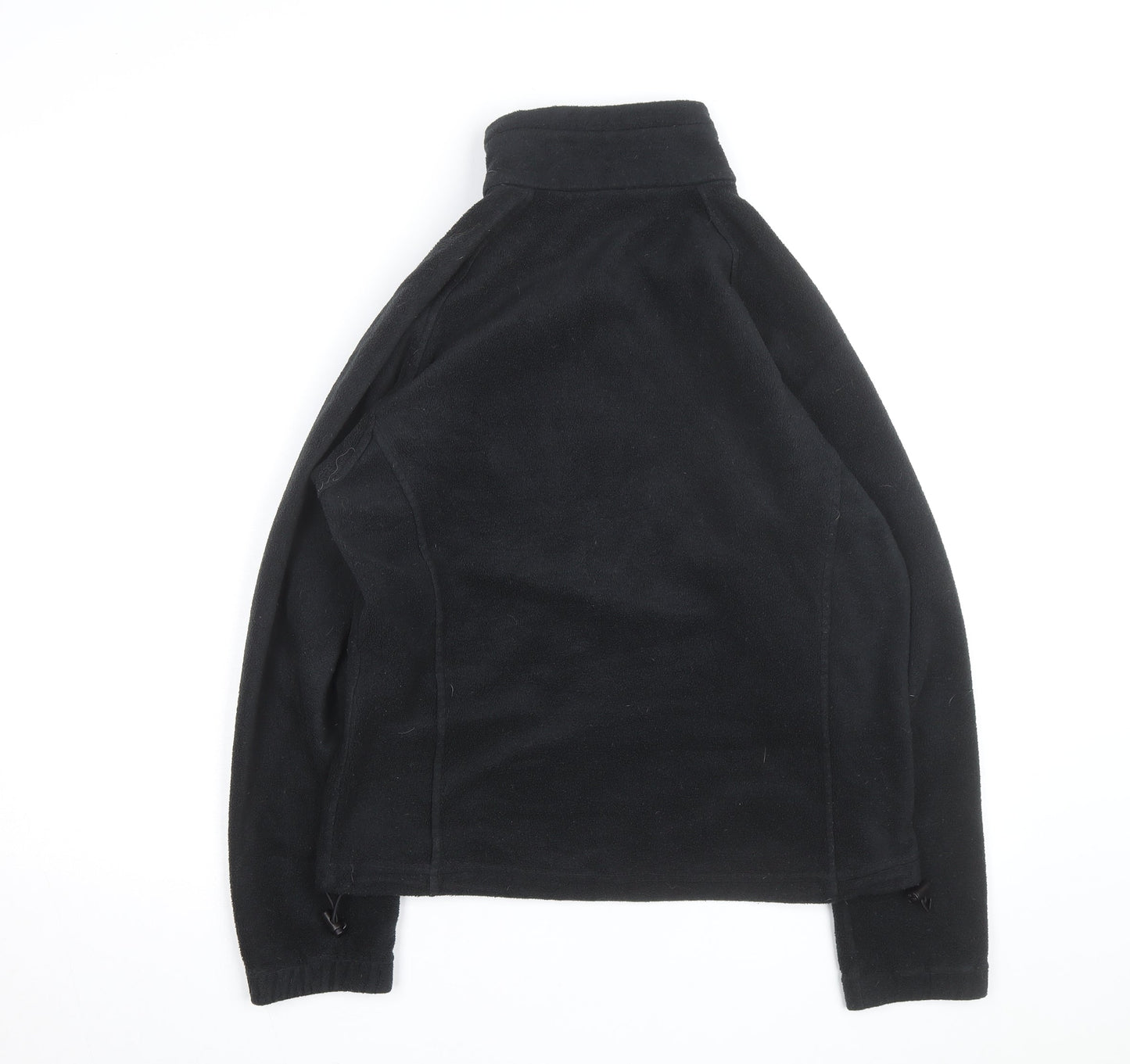 Columbia Women's Black Fleece Full Zip Mid-Length Active Jacket M