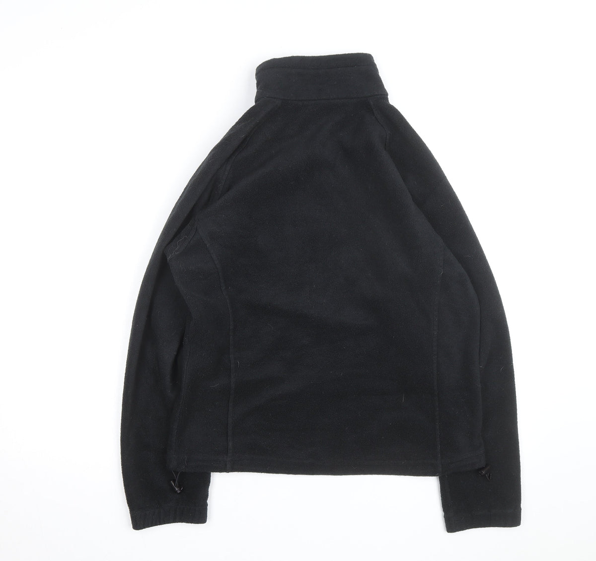 Columbia Women's Black Fleece Full Zip Mid-Length Active Jacket M