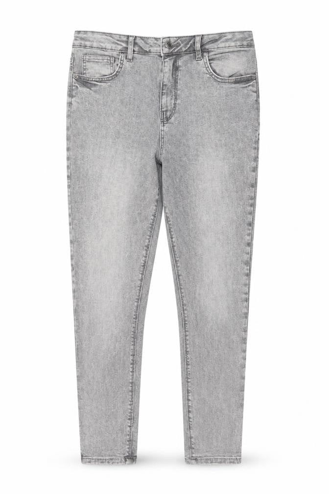 Primark Women’s Grey Skinny Stretch Denim Jeans Size 14