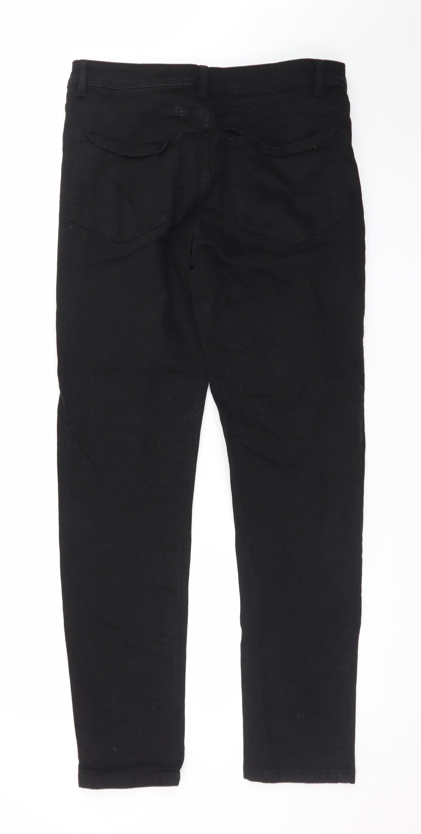 Denim Co Men's Black Slim Fit Jeans Size W34 L32