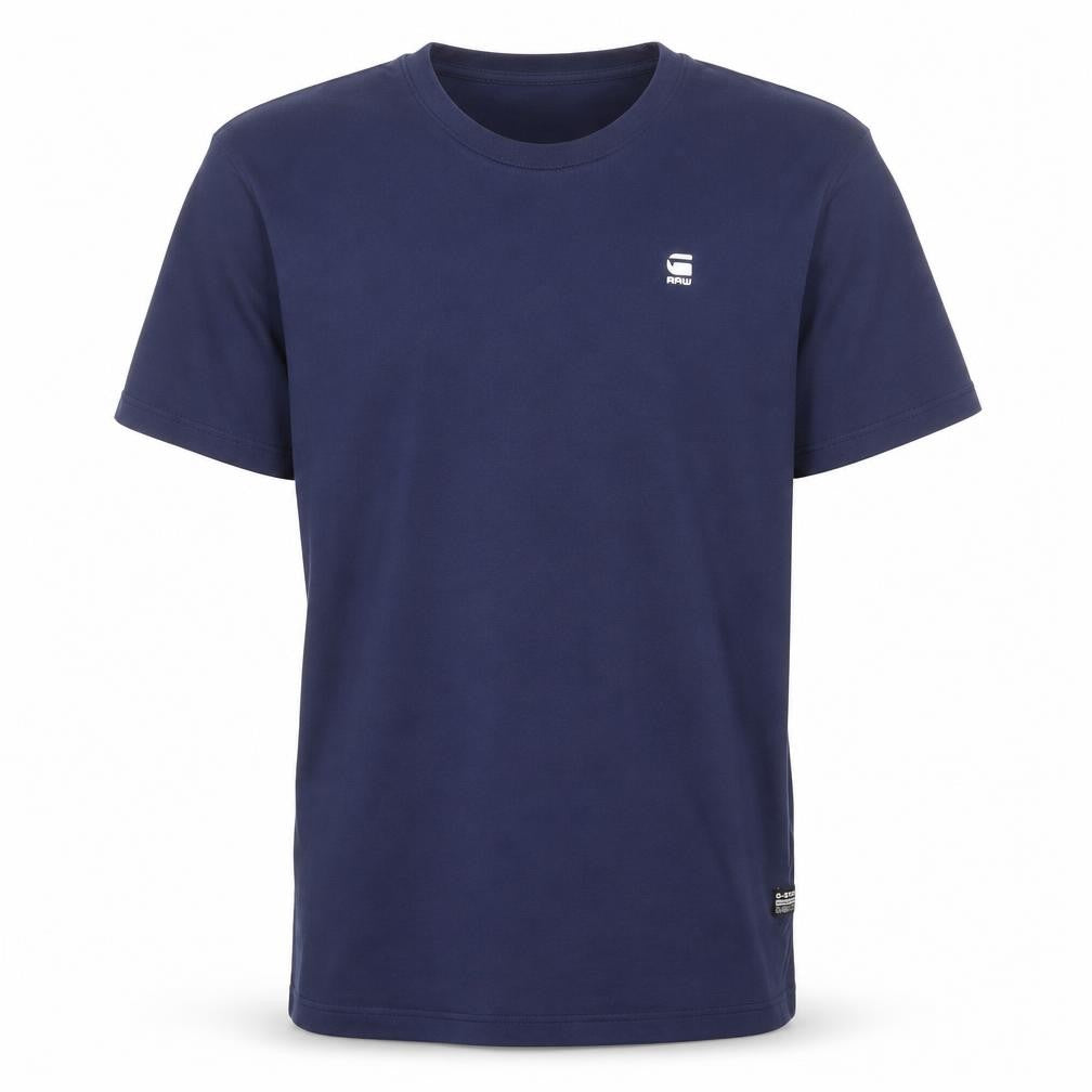 G-Star RAW Men's Blue XL Crew Neck Cotton T-Shirt