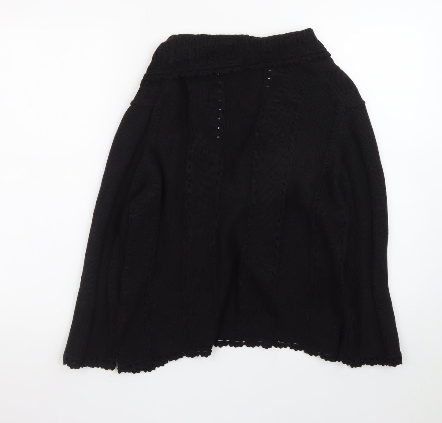 Precis Petite Women's Black Cotton Blend Cardigan L