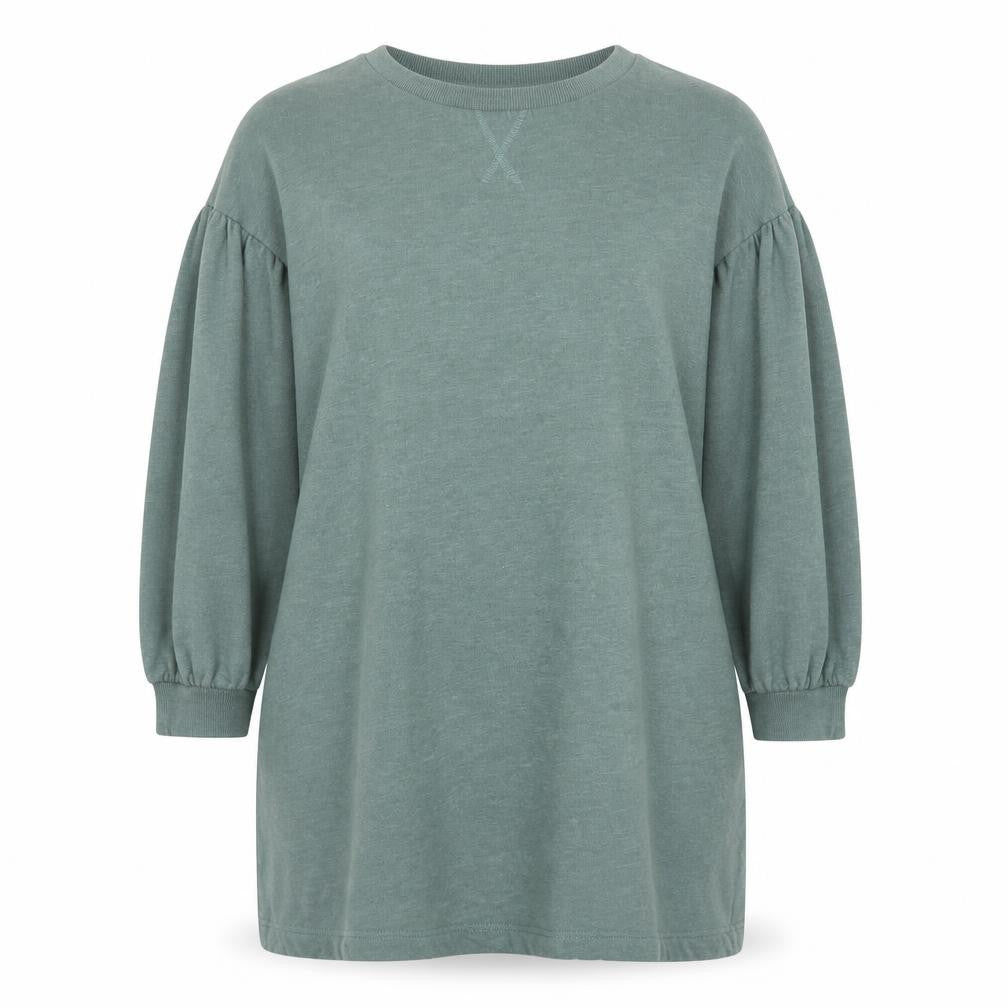 AND/OR Women’s Green Cotton T-Shirt Dress Size 20