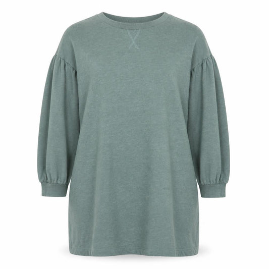 AND/OR Women’s Green Cotton T-Shirt Dress Size 20