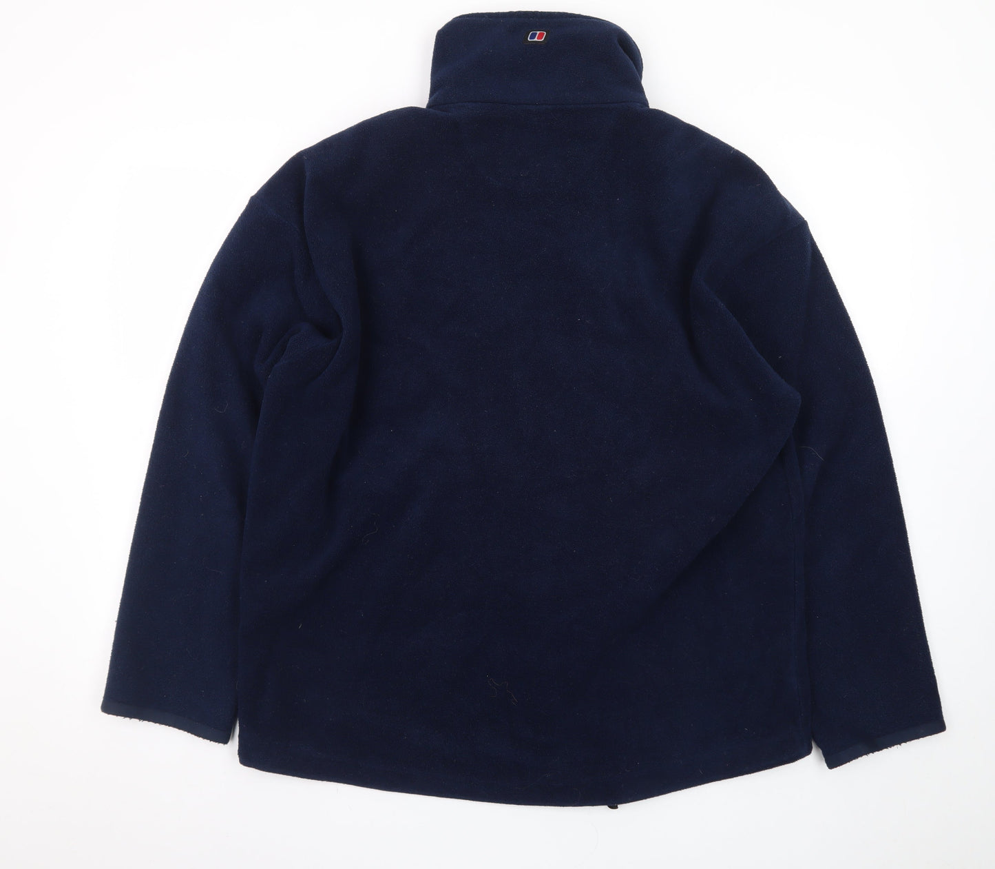 Berghaus Men's Blue Full Zip Fleece Jacket Size L Outdoor