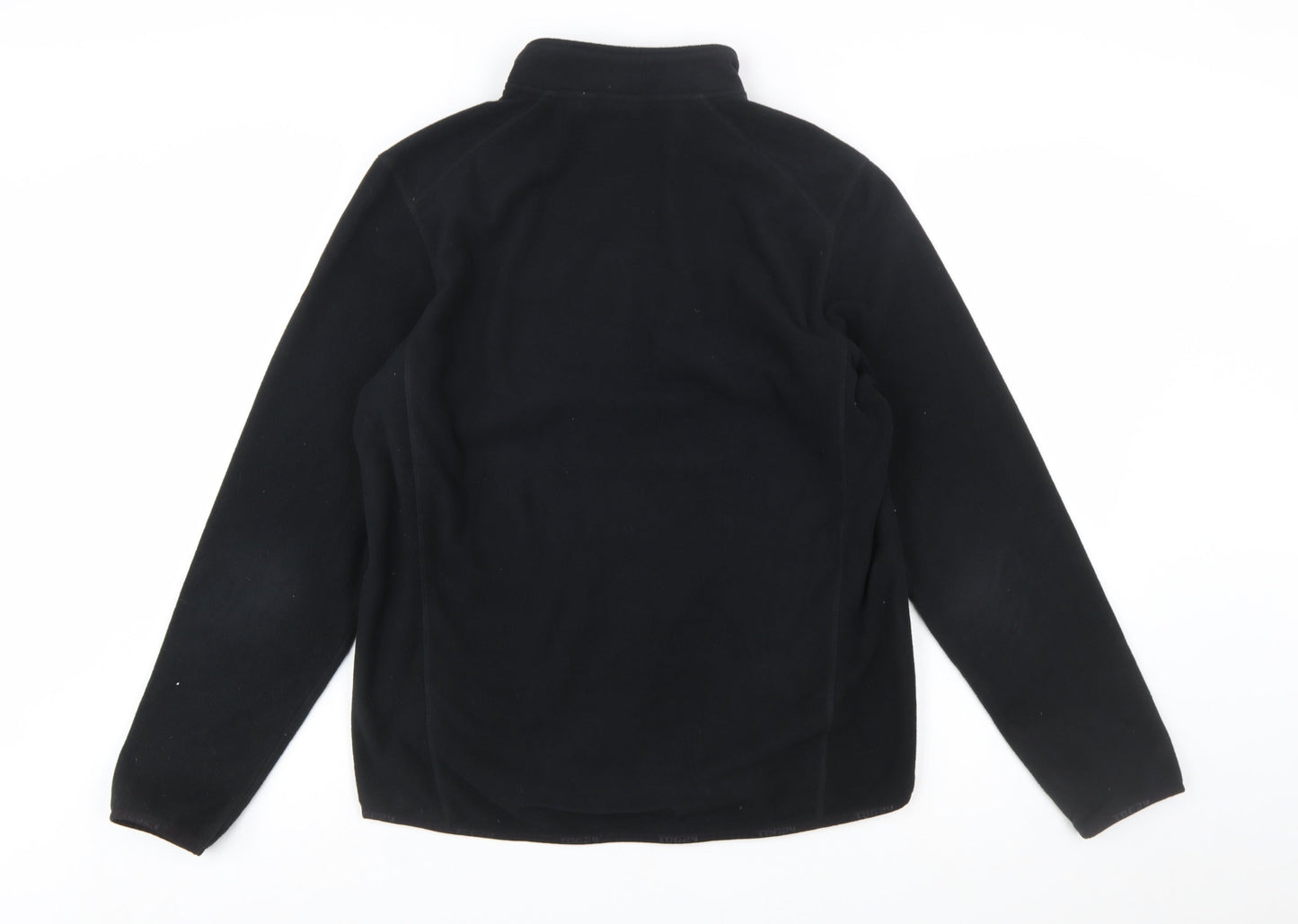 TOG24 Mens Black Fleece 1/2 Zip Pullover Sweatshirt Size M