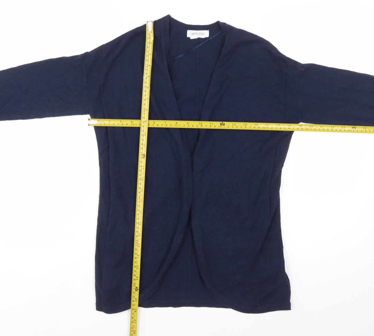 White Stuff Women’s Blue Long Sleeve Knit Cardigan Size S