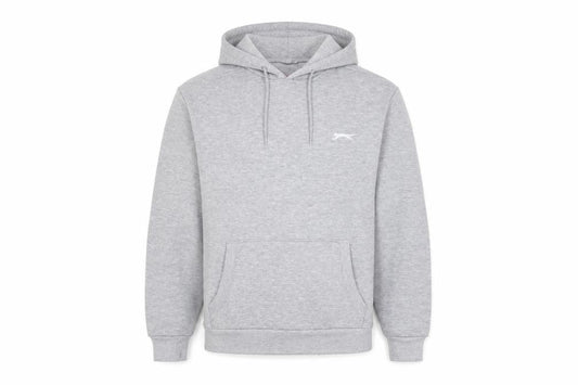 Slazenger Men’s Grey Pullover Hoodie Size S Regular Fit Sportswear