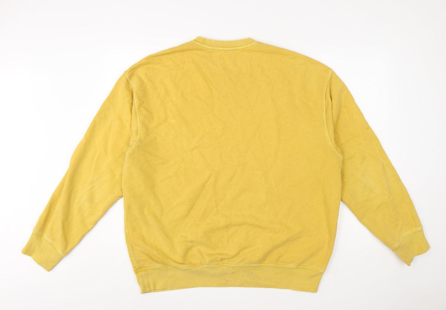 Levi's Men's Yellow Crew Neck Relaxed Sweatshirt Size L