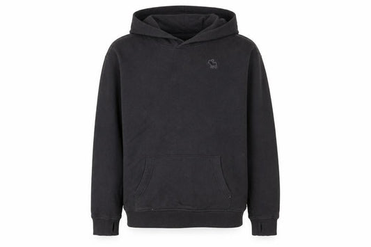 Abercrombie & Fitch Kids Boys Black Pullover Hoodie 15-16 Years Cotton Blend