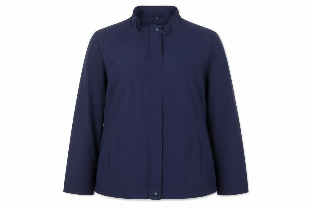 Klass Collection Women’s Blue Polyester Mid-Length Jacket Size 18