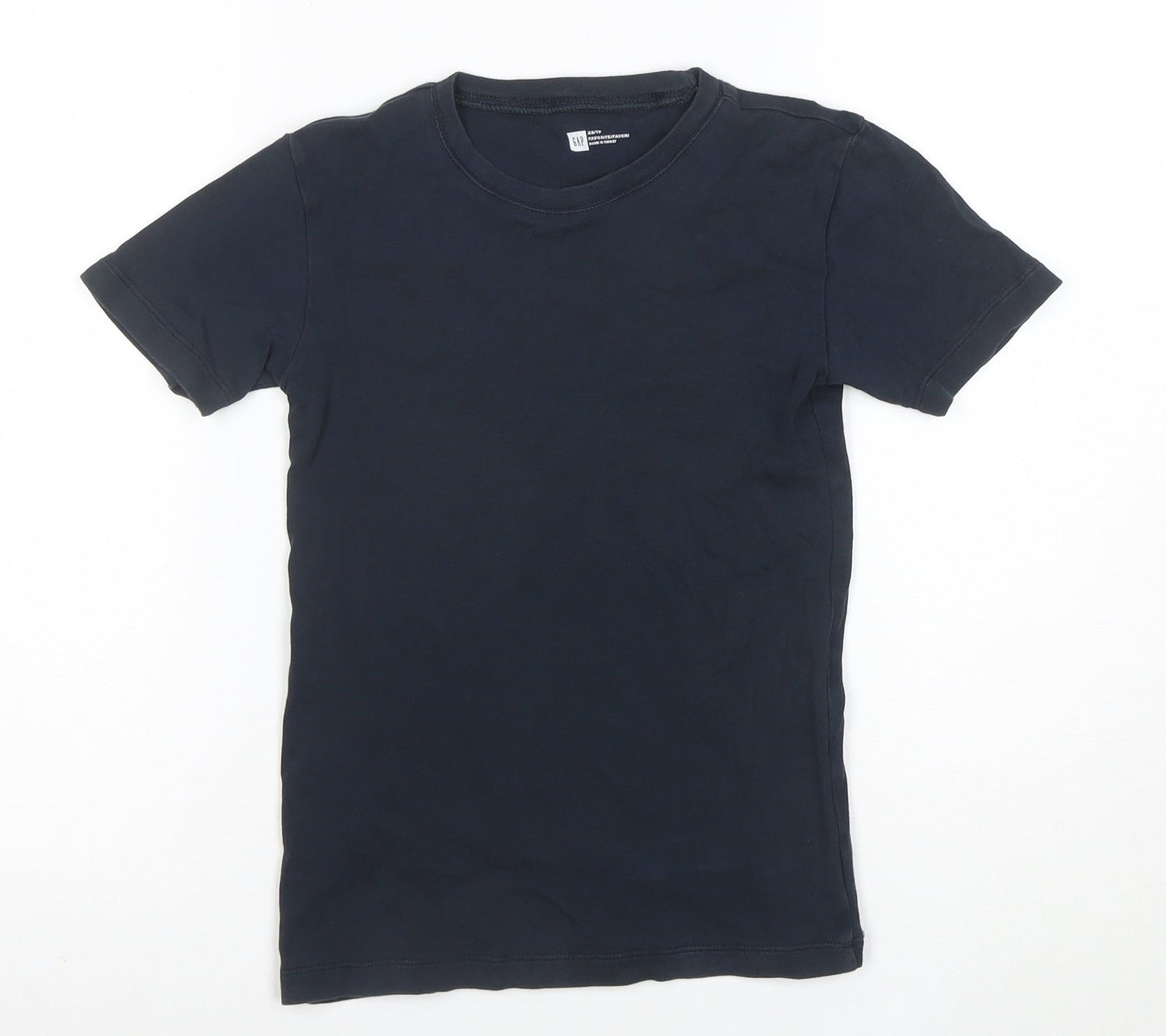 GAP Women’s Black XS Basic Cotton Crew Neck T-Shirt