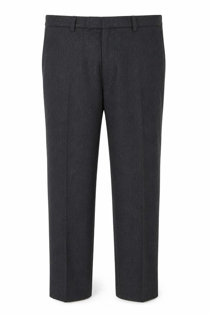Next Signature Men’s Grey Wool Dress Pants 34S Regular Fit