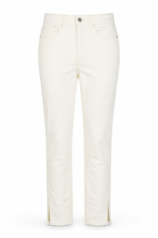 Denim Co Women Ivory Skinny Jeans Size 8 Stretch Cotton Blend