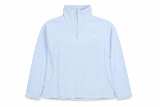 Trespass Women's Blue XL 1/4 Zip Fleece Pullover Sweatshirt