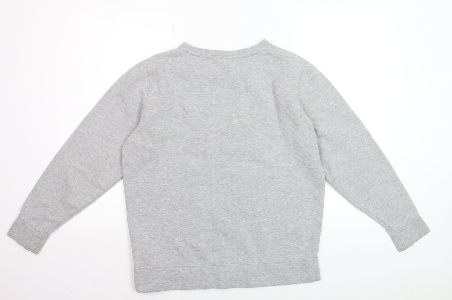 Calvin Klein Jeans Men's Grey Logo Pullover Sweatshirt Size S