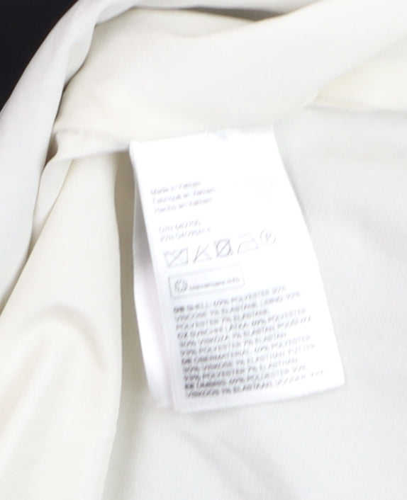 H&M Women Black Regular Fit Single-Breasted Suit Jacket Size 14