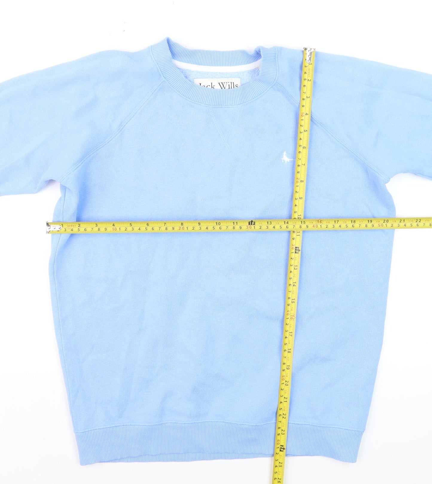 Jack Wills Women Blue Crew Neck Pullover Sweatshirt UK10