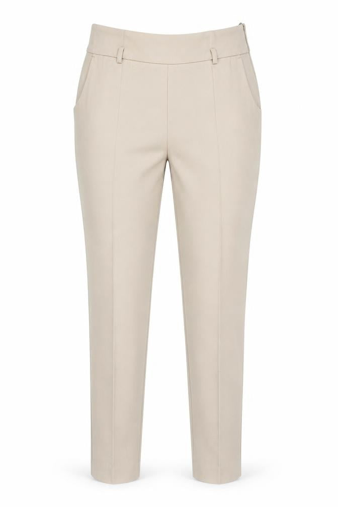 Madeleine Women’s Beige Slim Fit Petite Trousers UK 12S