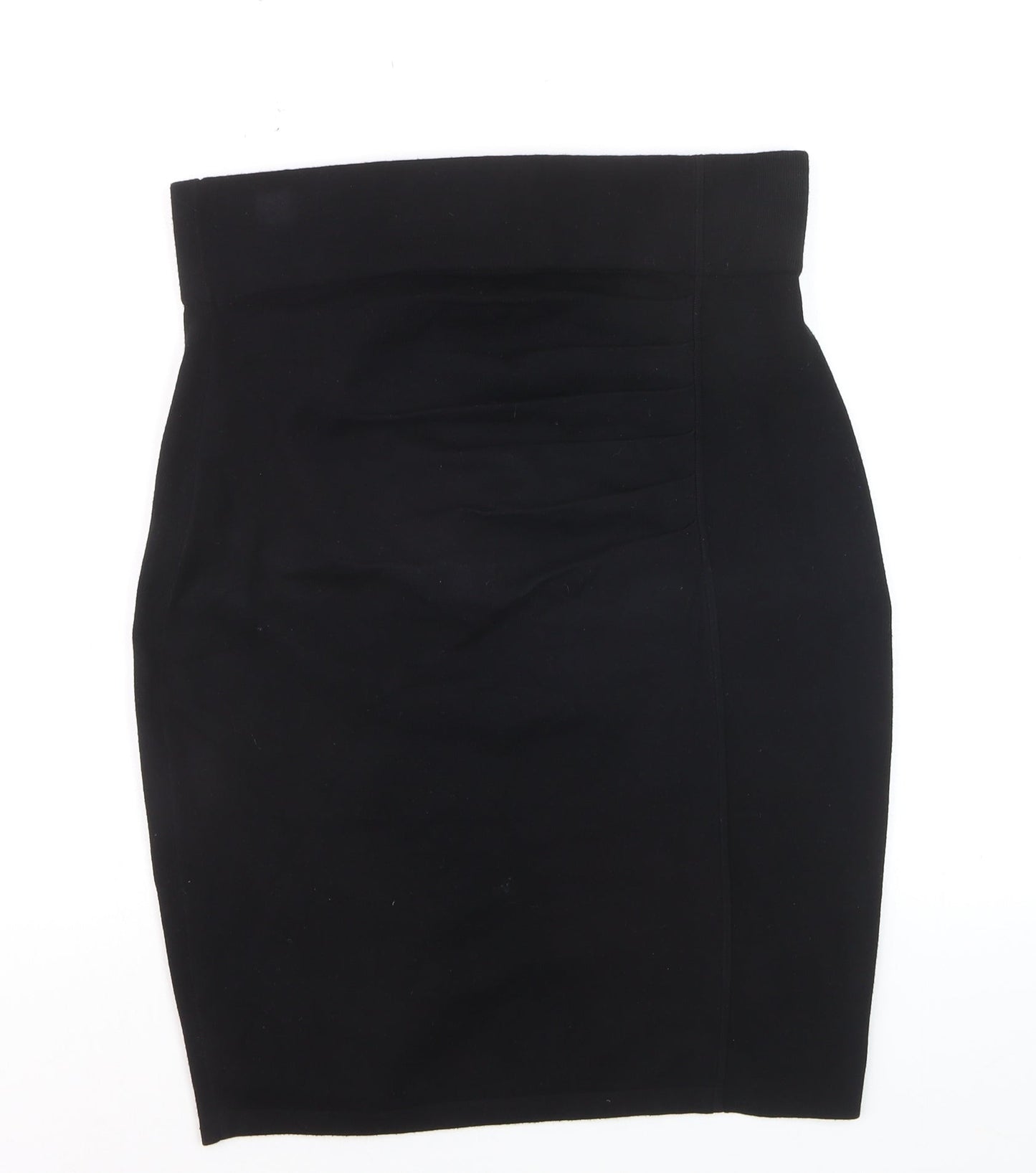 Phase Eight Women Black Size 14 Pencil Stretch Knee Skirt
