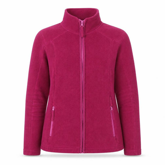 Mountain Warehouse Women’s Pink Fleece Full Zip Hoodie UK 8