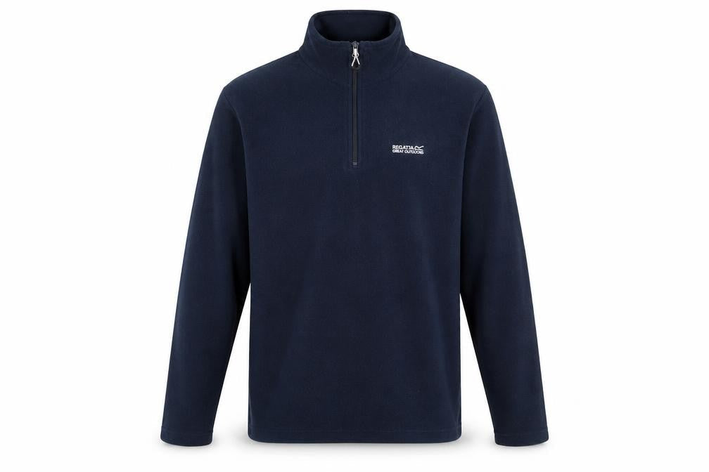 Regatta Men’s Blue Fleece 1/2 Zip Pullover Sweatshirt M