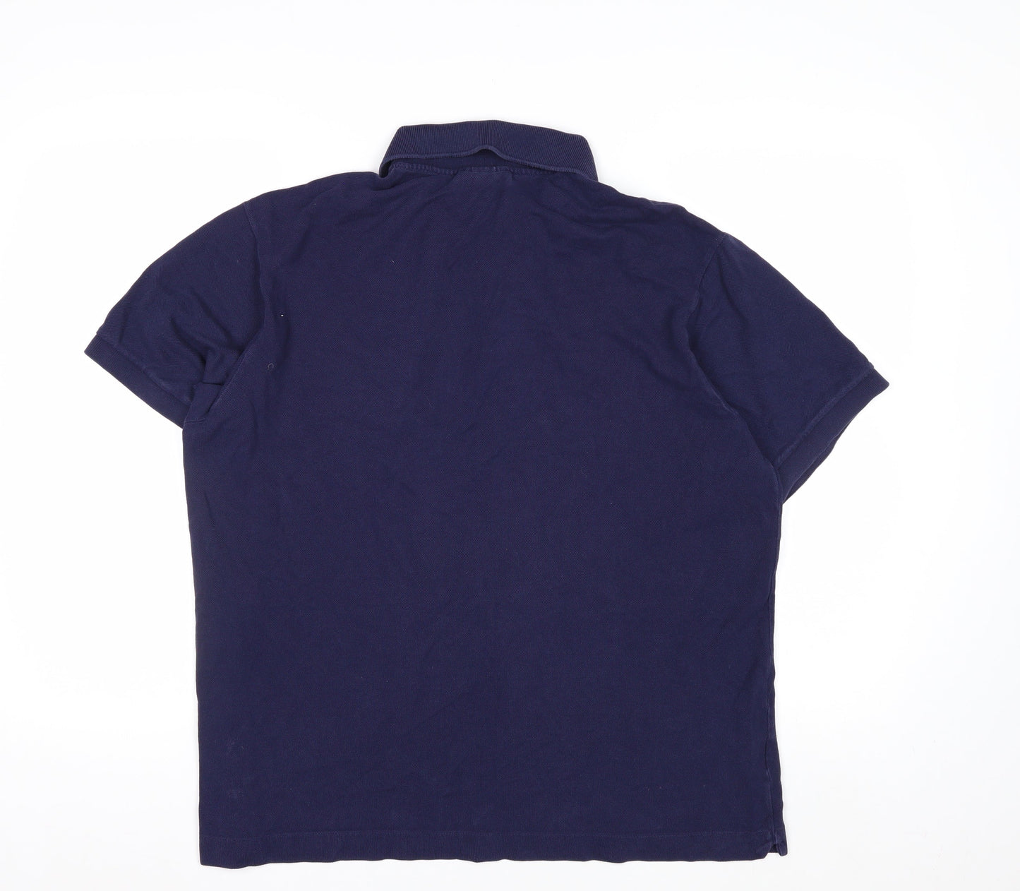 Lacoste Men’s Blue Classic Fit Cotton Polo Shirt XL