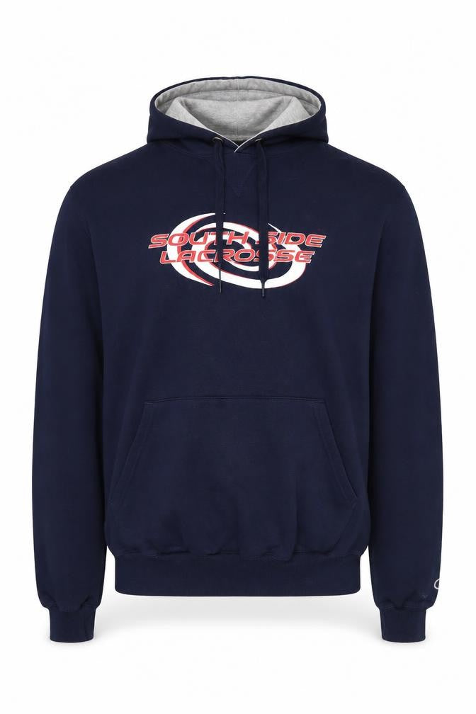 Champion Men's Blue Pullover Hoodie Size M Sports Graphic