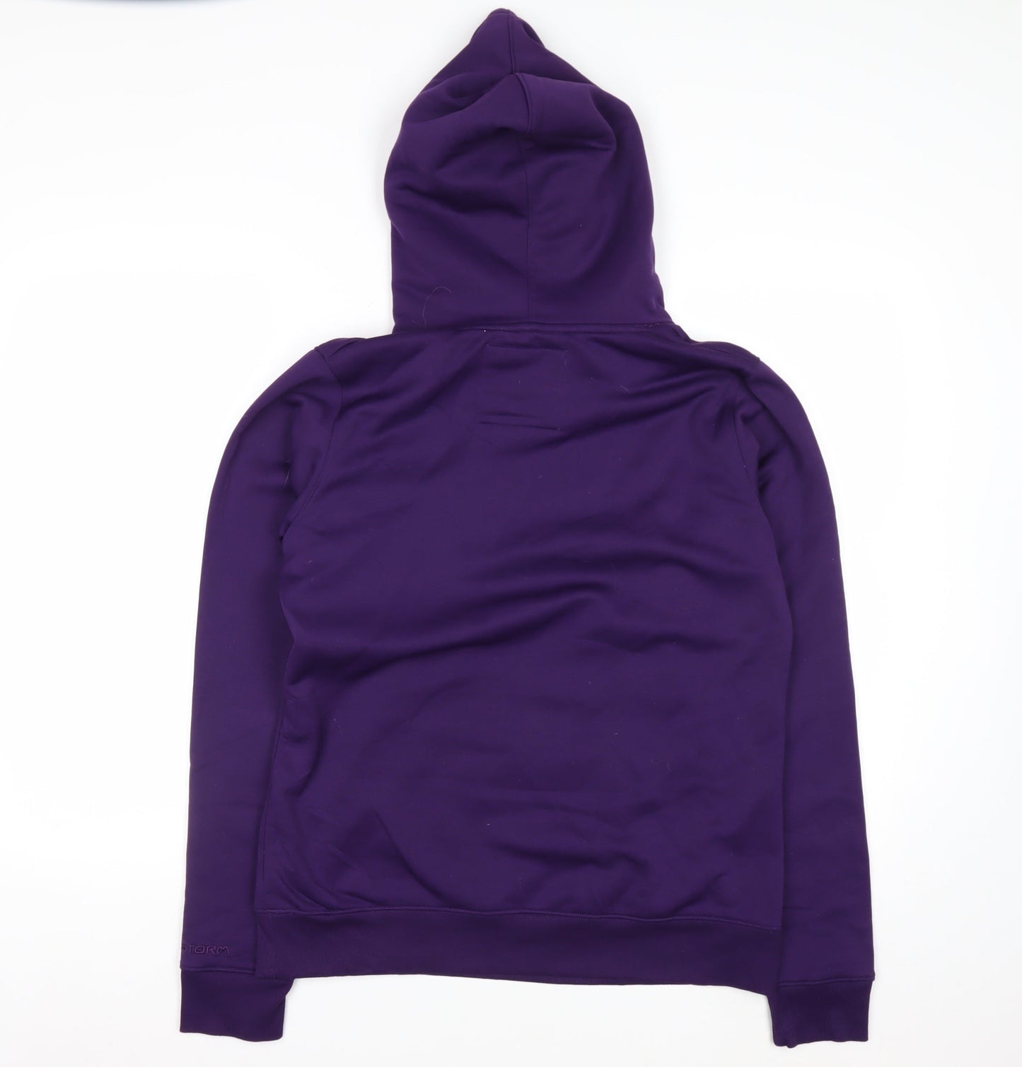 Under Armour Women Purple Medium Pullover Hoodie UA Storm Logo Sweatshirt