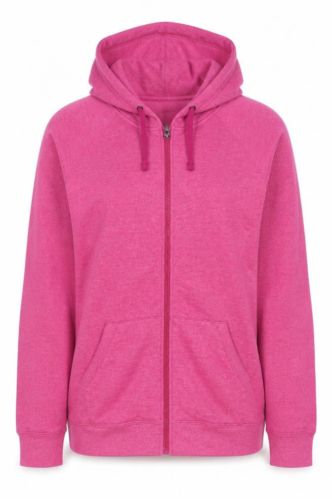 Champion Women's Pink Full Zip Hoodie XL Authentic Fleece