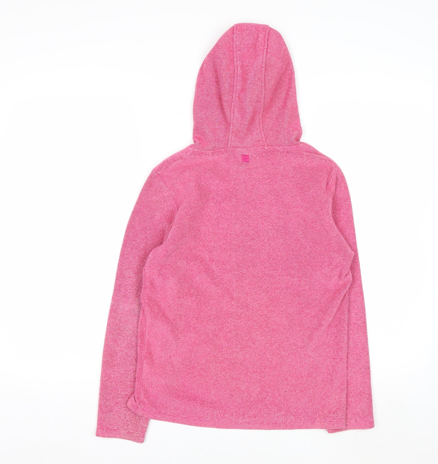 Mountain Warehouse Girls Pink Pullover Fleece Hoodie 11-12 Years