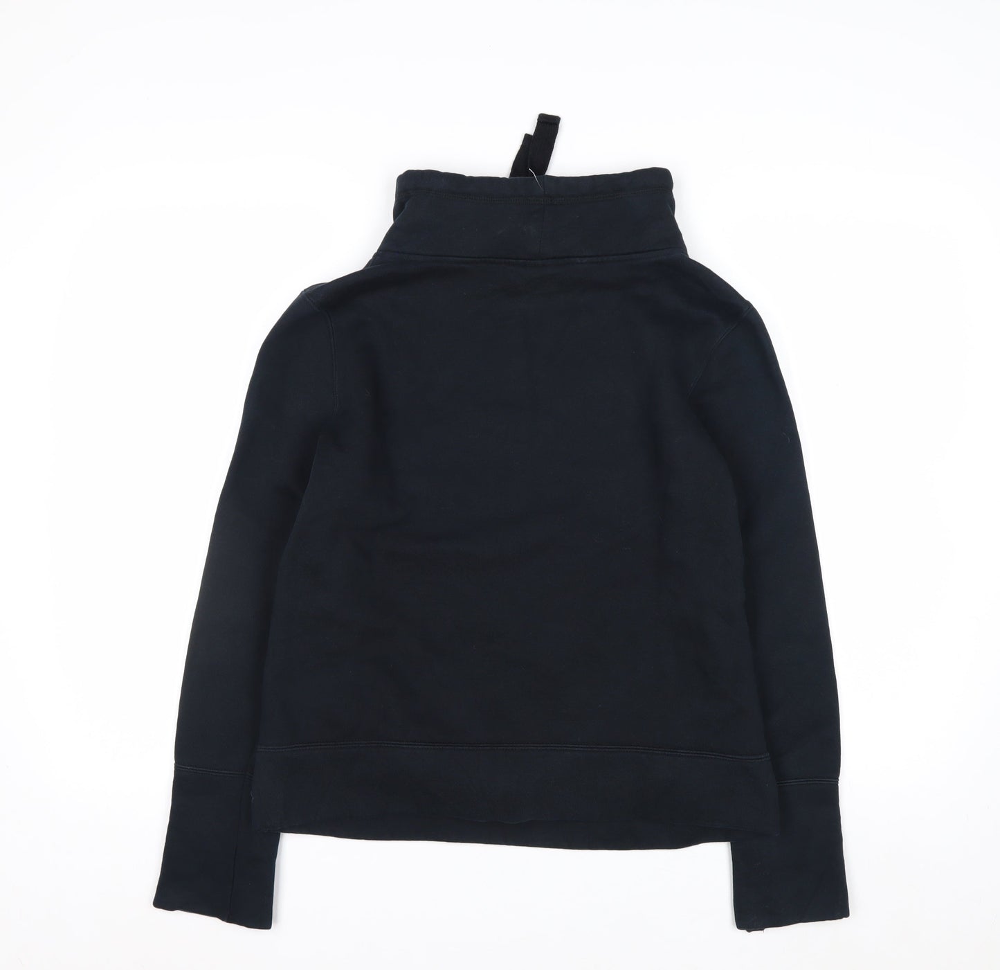 Puma Womens Black Size 12 Pullover Sweatshirt with Logo Print
