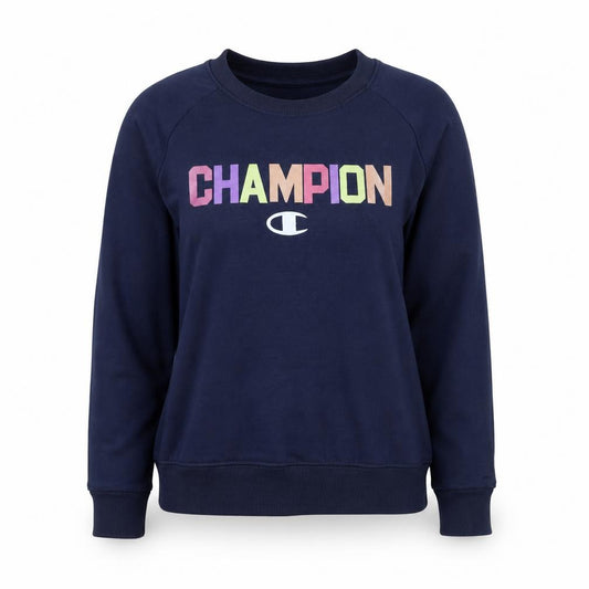 Champion Women's Navy Blue Pullover Sweatshirt Size M