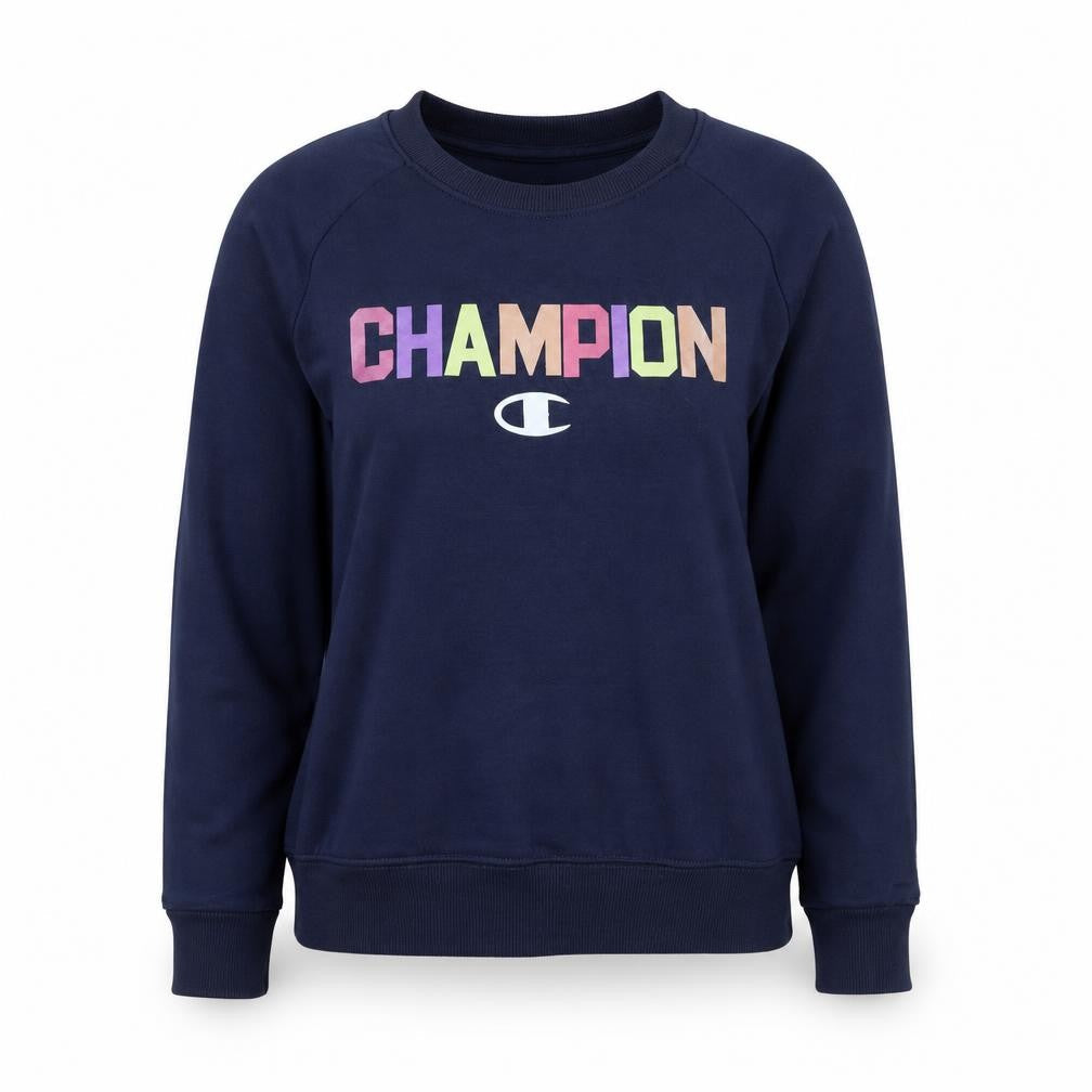 Champion Women's Navy Blue Pullover Sweatshirt Size M