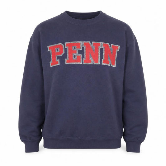 JanSport Mens Blue XL Pullover College PENN Logo Sweatshirt