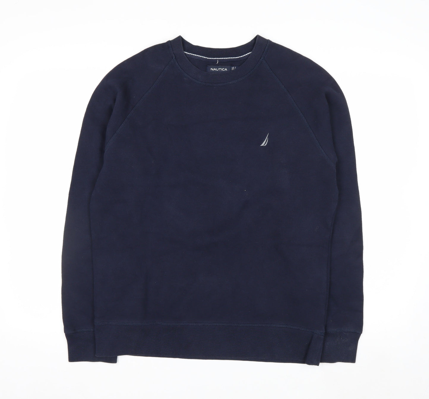 Nautica Men's Blue Crew Neck Pullover Sweatshirt M