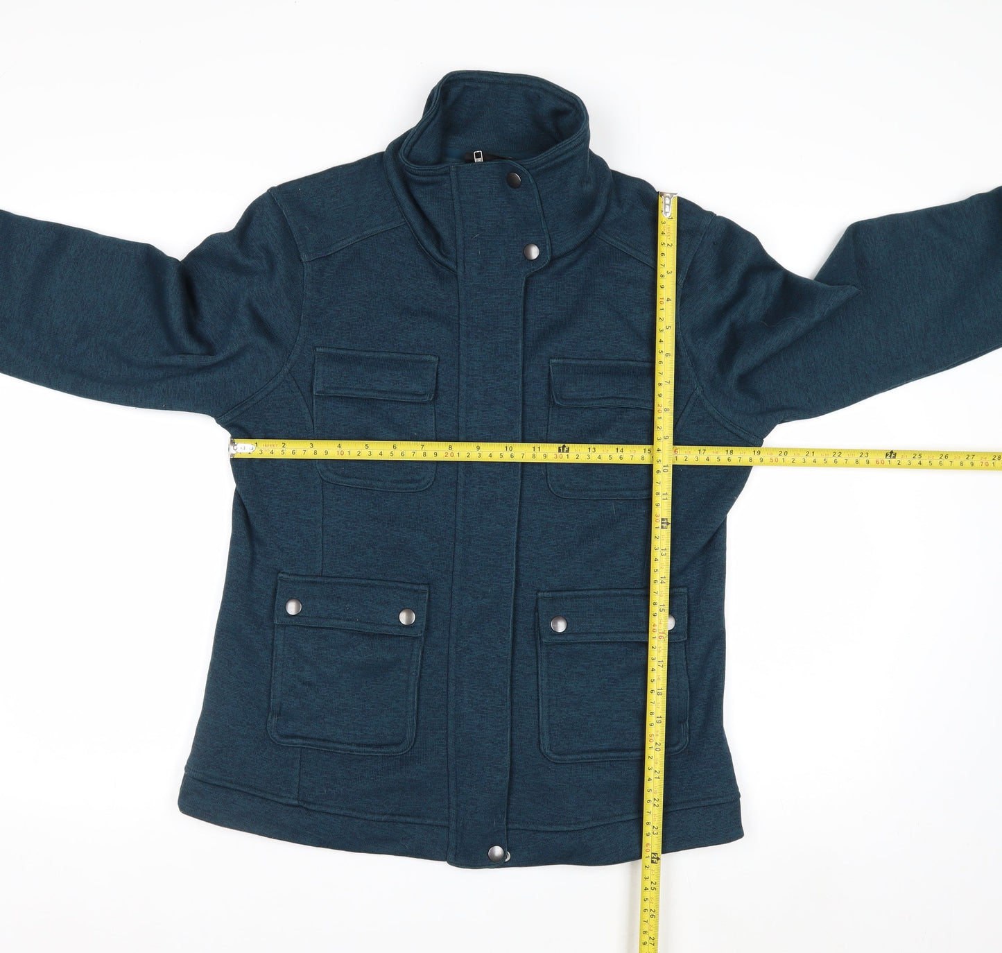 Patagonia Women's Blue Full Zip Fleece Jacket Size L