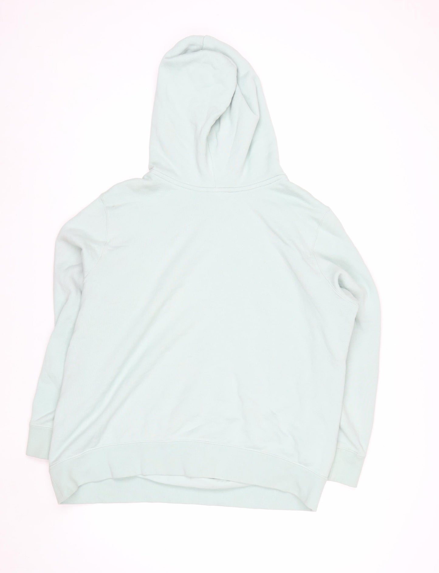 Adidas Womens Mint Green Pullover Hoodie XL UK 22 Casual Logo Sweatshirt