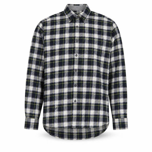 Eddie Bauer Men's Blue Long Sleeve Check Flannel Shirt Size L
