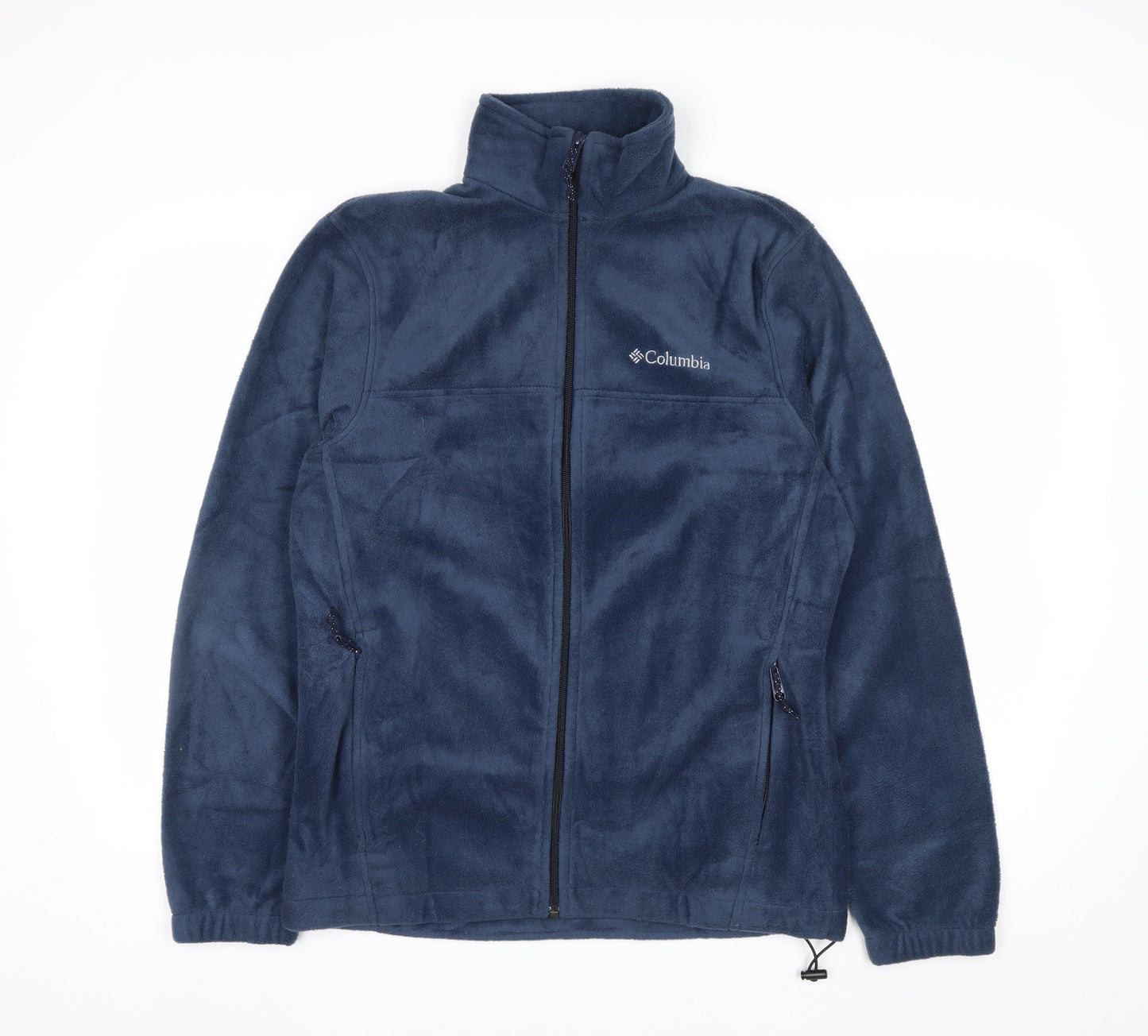 Columbia Men's Blue Full Zip Fleece Sweatshirt Size S