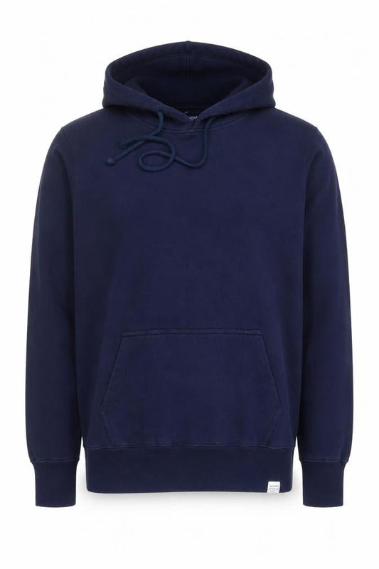 Pull&Bear Men’s Blue Pullover Hoodie Size M Regular Fit Fleece