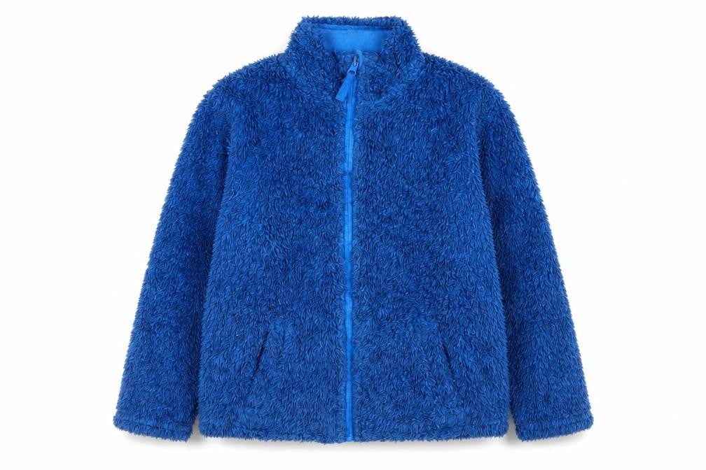 Mountain Warehouse Boys Blue Full Zip Fleece Sweatshirt 7-8 Years