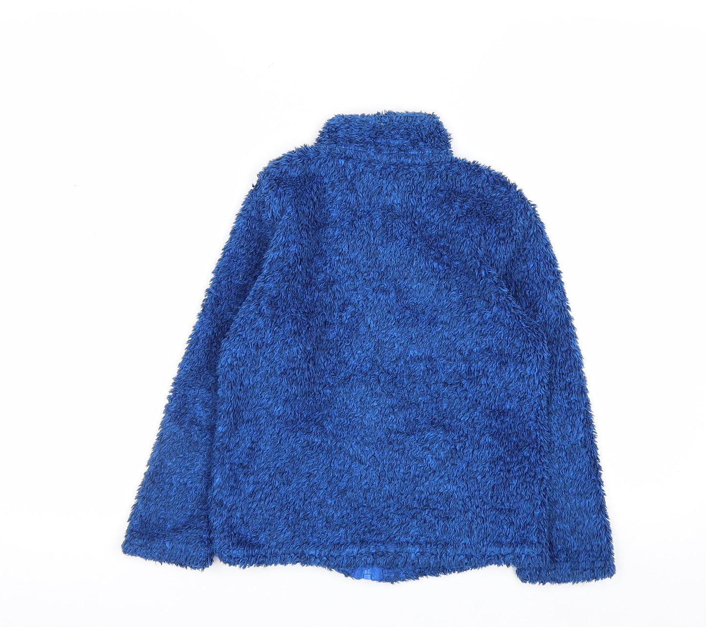 Mountain Warehouse Boys Blue Full Zip Fleece Sweatshirt 7-8 Years