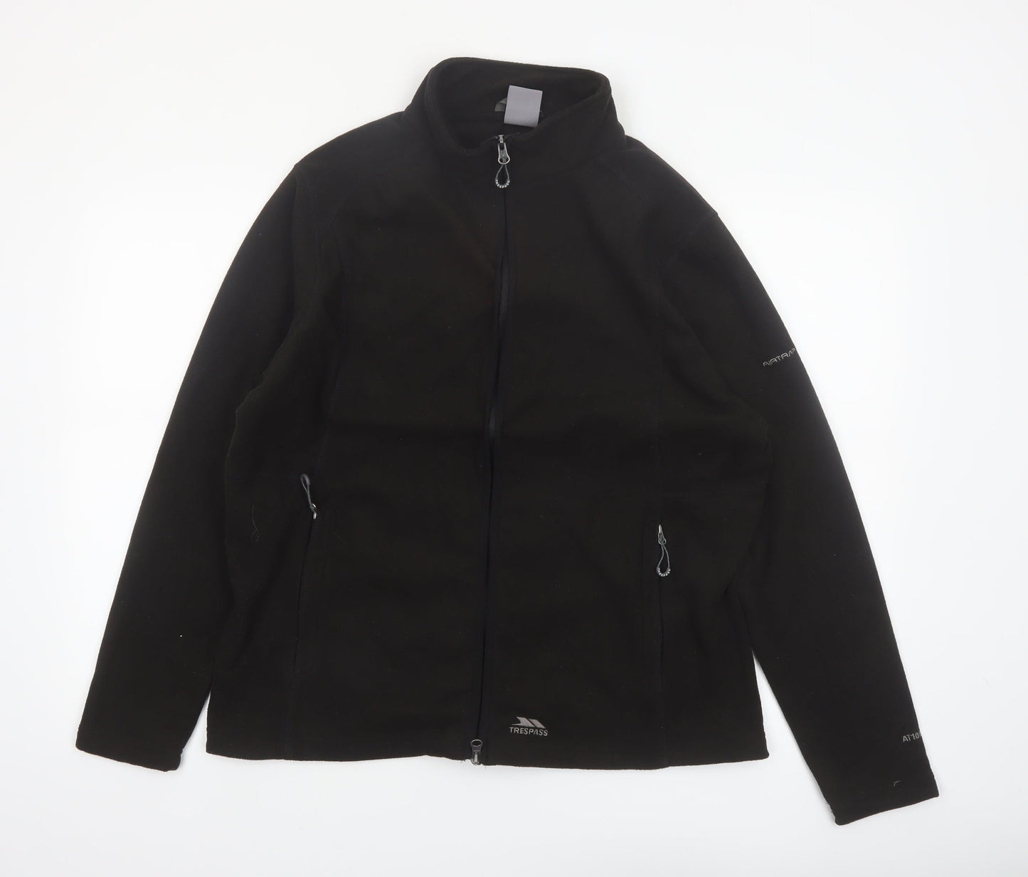 Trespass Men’s Black 2XL Fleece Full Zip Outdoor Jacket