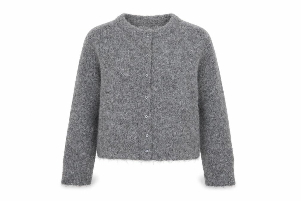 Urban Outfitters Womens Grey Chunky Knit Cardigan Size S