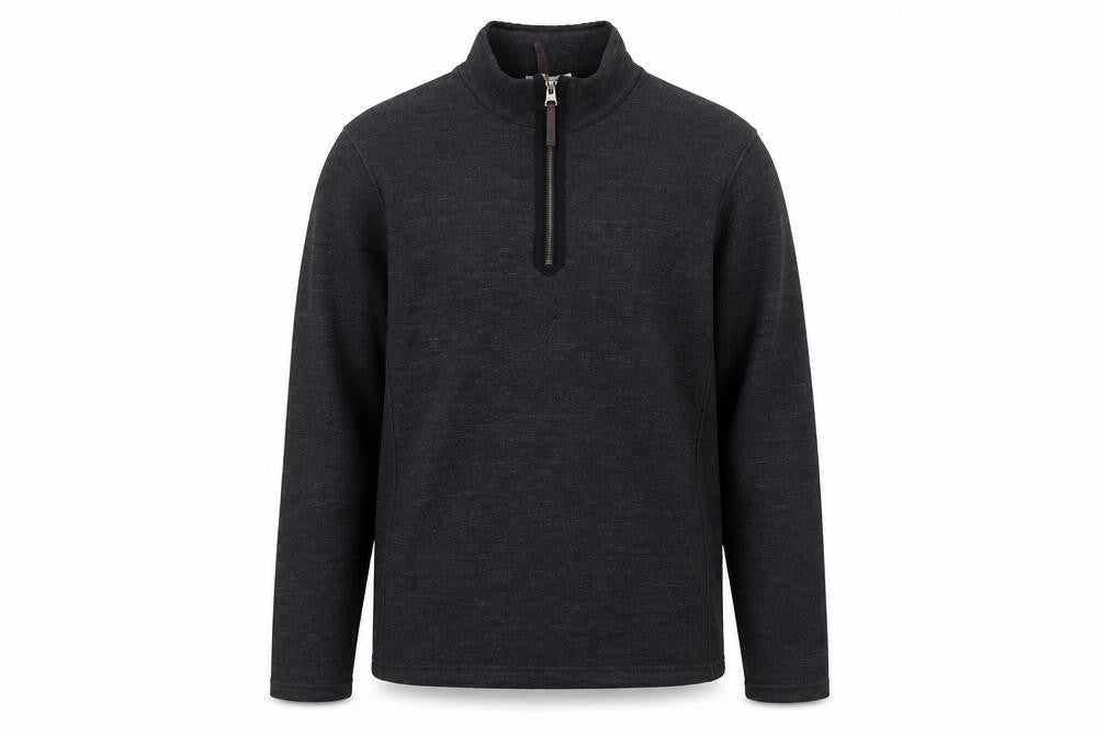 Mountain Warehouse Men's Grey 1/2 Zip Fleece Sweatshirt M