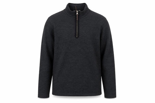 Mountain Warehouse Men's Grey 1/2 Zip Fleece Sweatshirt M