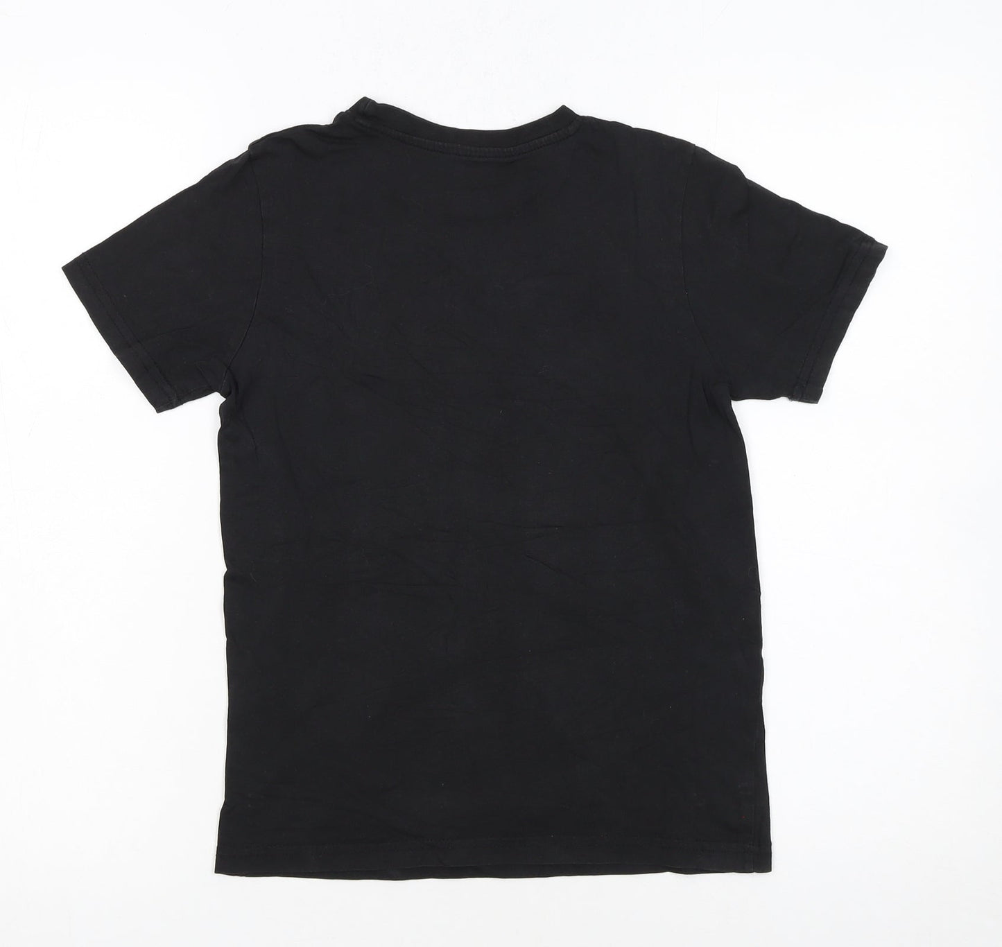 Tu Boys Black Pokémon Graphic T-Shirt 8 Years Short Sleeve Cotton