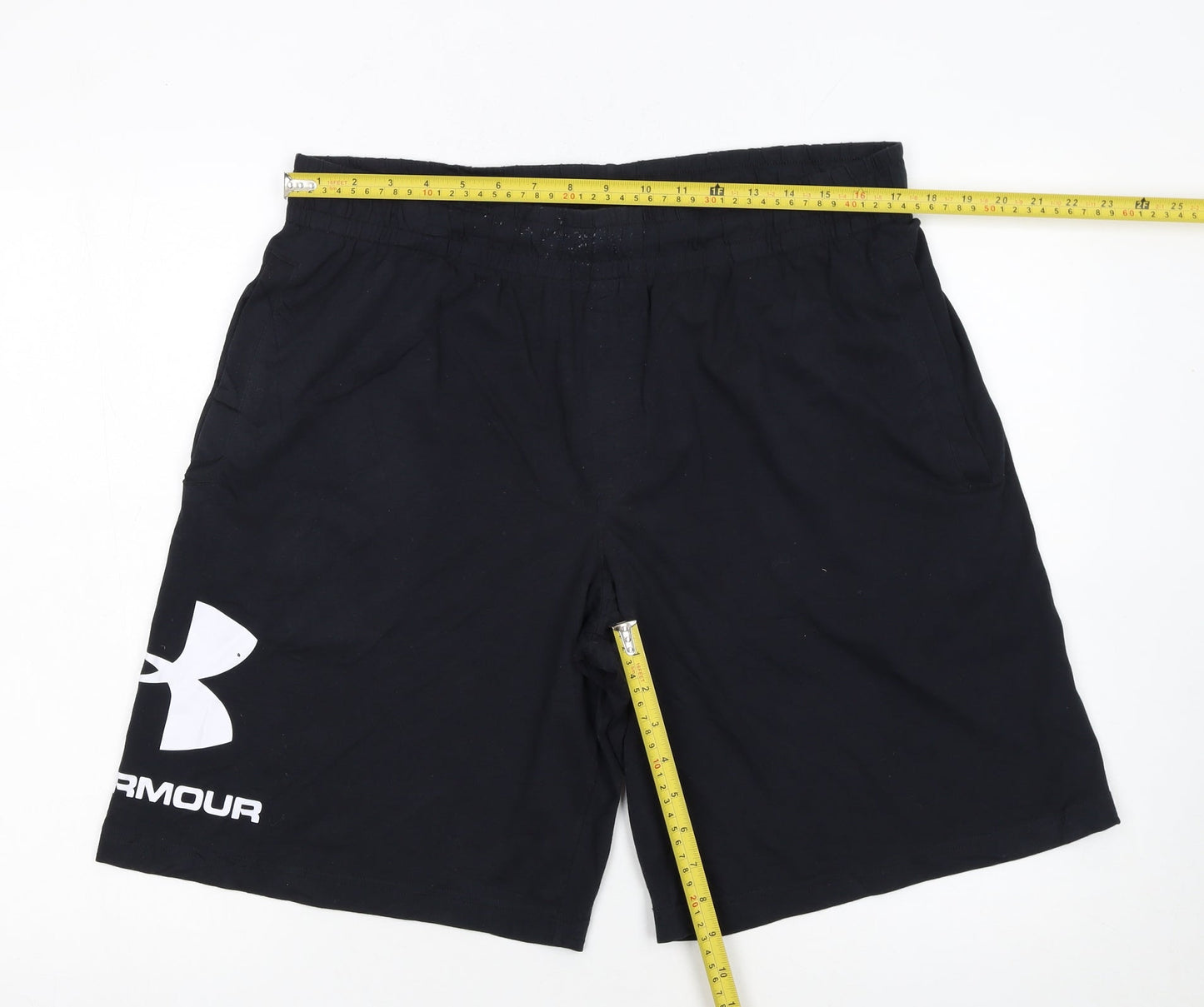 Under Armour Men's Black XL Sweat Shorts Lightweight Casual Sportswear